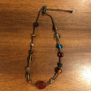 Colorful beaded necklace